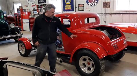 1932 Ford Coupe Hot Rod Custom Build Update Rear Fenders Installed