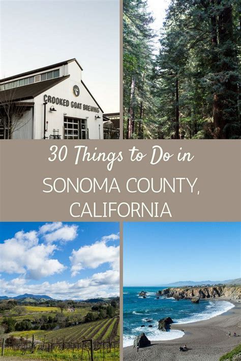 30 Things To Do In Sonoma County Artofit