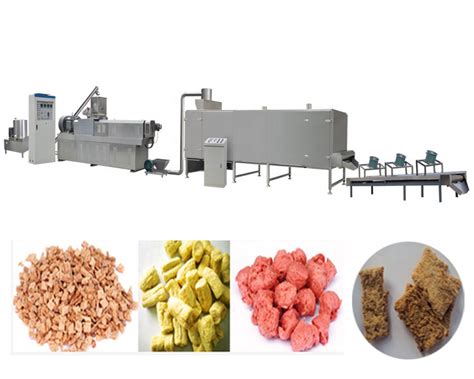 Vegetable Meat Production Plant Textured Soya Protein Processing Line