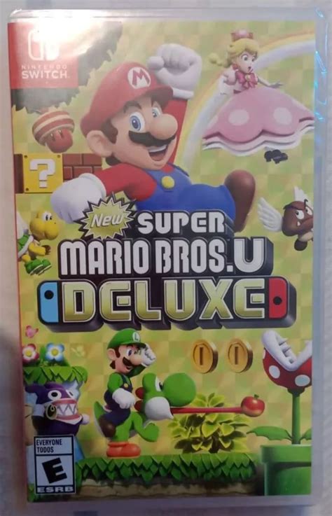 Jogo New Super Mario Bros U Deluxe Nintendo Switch Jogo De