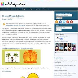 Photoshop logo design tutorials | Pearltrees