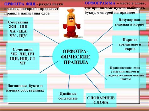 Орфография 5 правил