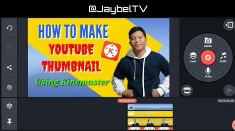 HOW TO MAKE YOUTUBE THUMBNAIL USING KINEMASTER Very Easy JaybelTV