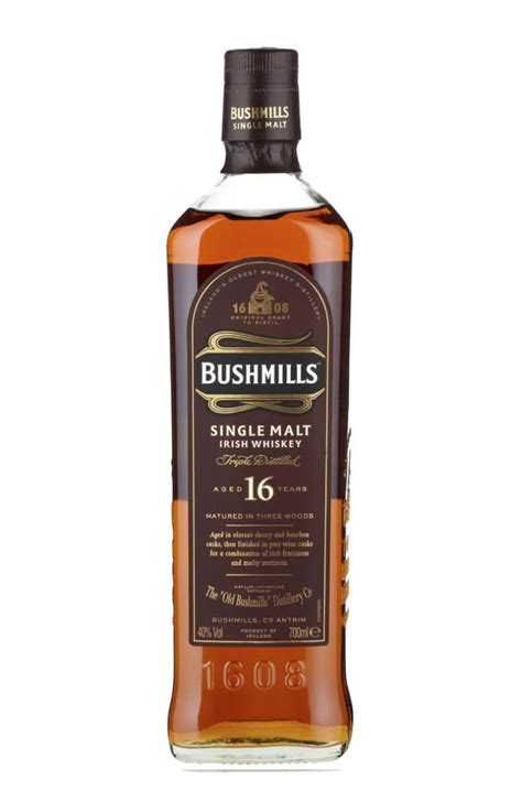 Bushmills 16 Year Single Malt Irish Whisky Wine