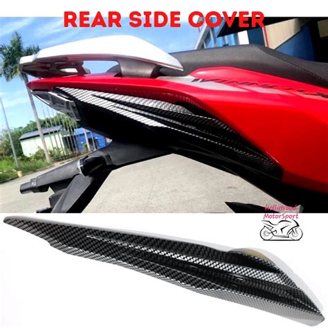 HONDA RSX RS X150 REAR SIDE COVER CARBON COVER ACCESSORIES WINNER X