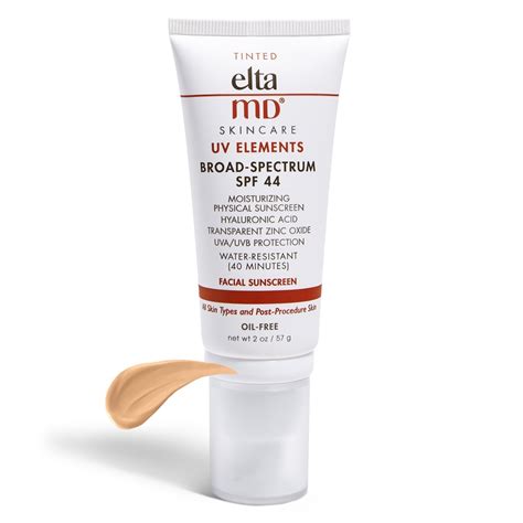 EltaMD UV Elements Moisturizing Physical Tinted Facial Sunscreen SPF 44