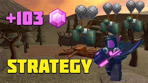 Hardcore Solo Gems Strategy Roblox Tower Defense Simulator Youtube
