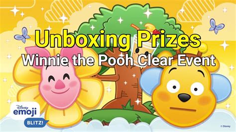 Winnie The Pooh Clear Event Prizes 072023 Disney Emoji Blitz Youtube