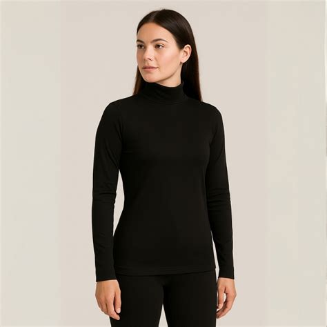 Segunda Pele Térmica Para Inverno - Blusa Feminina Segunda Pele Térmica Peluciada Inverno Frio Plus Size ...