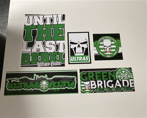 North Curve Celtic On Twitter New Green Brigade Stickers Coming Soon