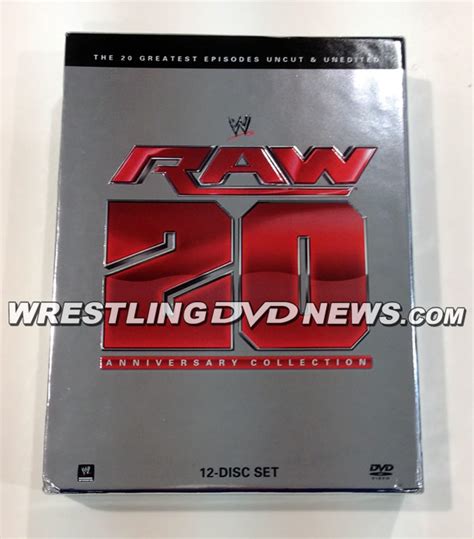 Exclusive Photos Wwe ‘raw 20th Anniversary Collection 12 Disc Dvd Box