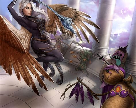 Aether Wing Kayle Wallpapers Fan Arts League Of Legends Lol Stats