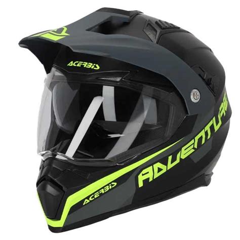 Acerbis Flip Fs Enduro Helm Schwarz Gelb