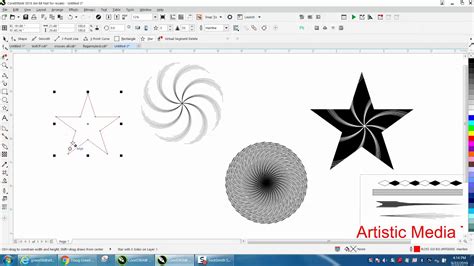 Corel Draw Tips Tricks Artistic Media Tool More Info Youtube