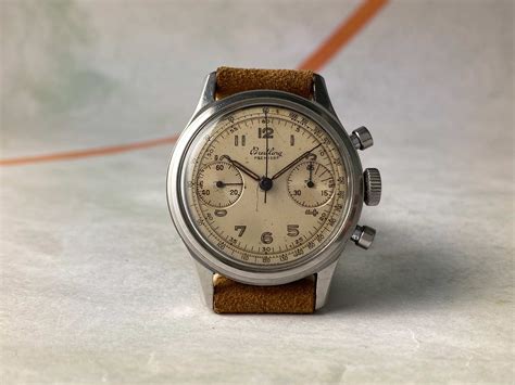 Breitling Premier Vintage Swiss Chronograph Watch Cal Venus Ref