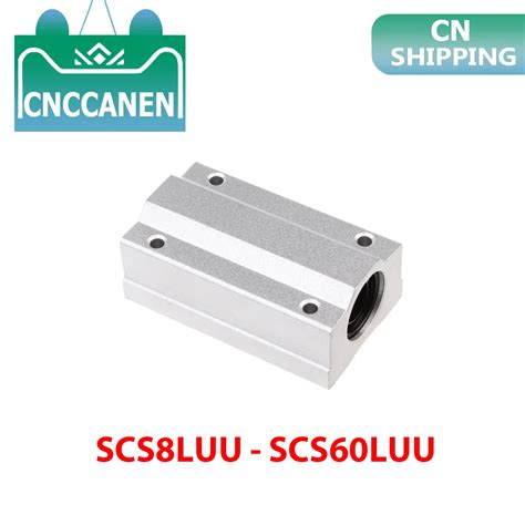 Linear Motion Ball Bearing Slide Block SCS8LUU SCS10LUU SCS12LUU