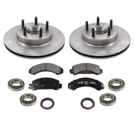 Front Rotors Brake Pads Bearings Seals for Ford Ranger 4 Wheel Drive 83 ...