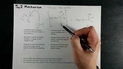 SN2 Reaction Mechanism Examples