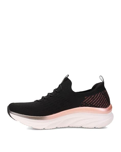 Skechers D Lux Walker Let It Glow Sneaker In Black Lyst Uk