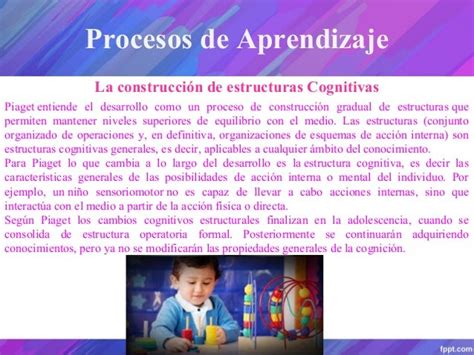 Teorías Del Aprendizaje De Jean Piaget