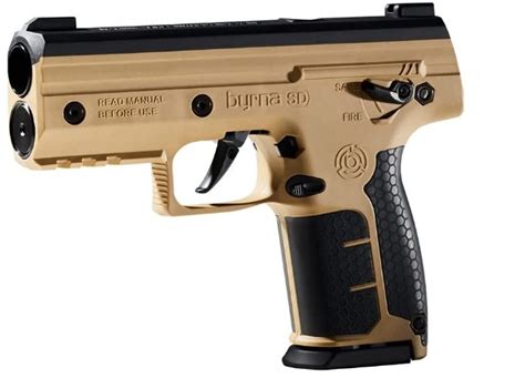 Byrna Sd Kinetic Tan Non Lethal Gun Self Defense Un Gun Washington