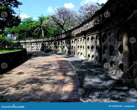 Paco Park Cementerio General De Dilao In Manila Stock Image