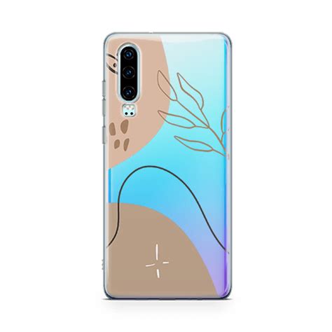 Nude Split Huawei P Case Custom Floral Phone Case