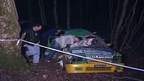 Raphaël Carlot s Fatal Crash Rallye Besançon 1993 Aftermath video