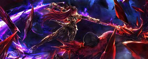 Scathach, Fate Grand Order, Warrior, Anime Girl, Artwork , , Dual Wide ...