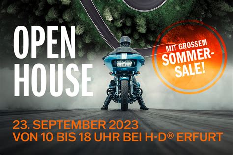 Feiere Mit Harley Erfurt Open House H D YOUR BIKE HOUSE