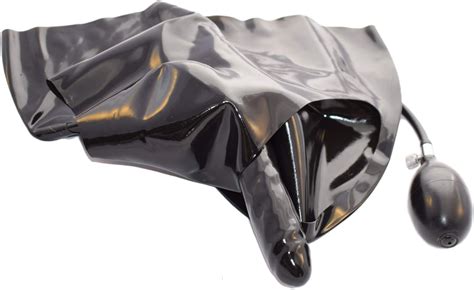 Amazon Rubberfashion Latex Panties Short Latex Slip With Anal Dildo And Bulge