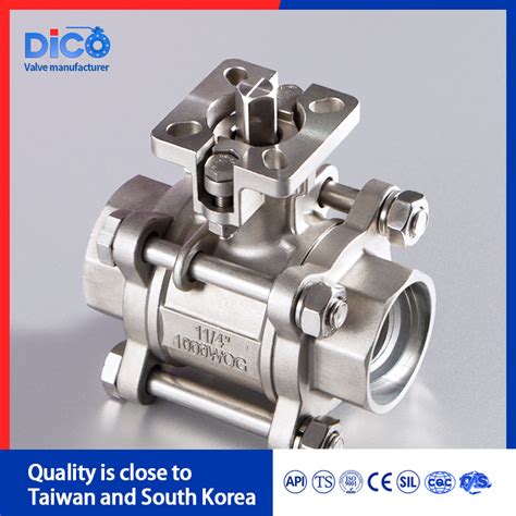 Dico Wenzhou Socket Weld End Stainless Steel With Iso Pad Pc