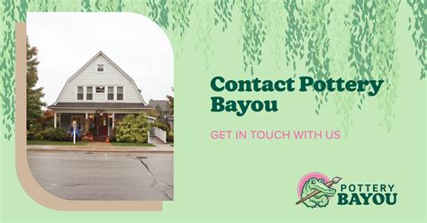 Contact Pottery Bayou Winona Lake In