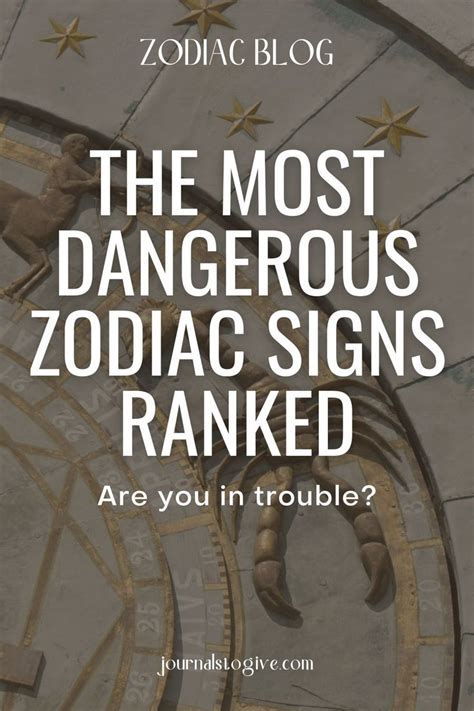 These Are The Most Dangerous Zodiac Signs Ranked From The Most To The