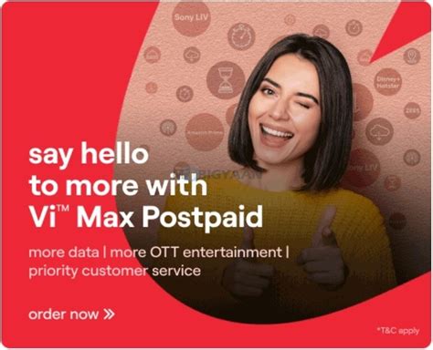 Vodafone Idea Vi Launches New Vi Max Plans Starting At For