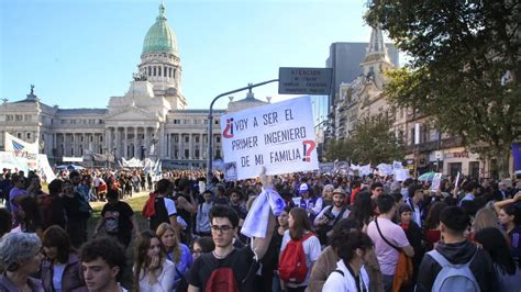 Marcha Universitaria Federal Todos Los Datos Sobre La Manifestaci N