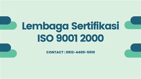 Jasa Pembuatan Sertifikasi Iso Pt Cipta Purnama Samudera