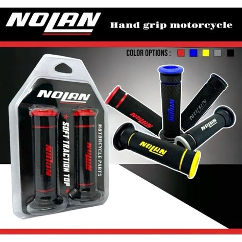 Jual Handgrip Grip Asli Nolan Hg Original Nolan Sepasang Shopee