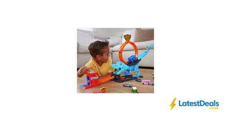 Hot Wheels City Trex Chomp Down Playset 24 At Argos
