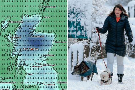 Scotland Snow Forecast Update As Freezing Temperatures To Continue Next Week The Scottish Sun