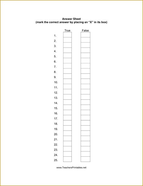 10 Best Trivia Answer Sheets Templates For Your Next Game Night