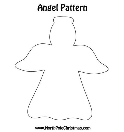 Angel 4 Pattern Print Christmas Angels Christmas Crafts Christmas