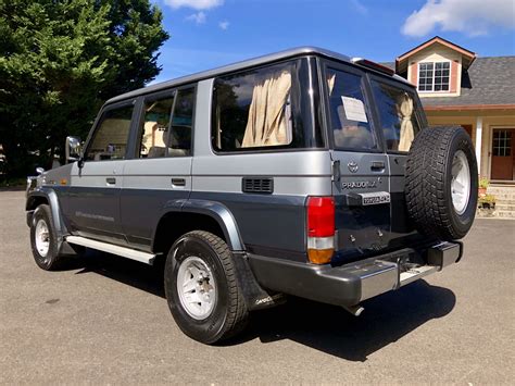 Northwest Mini Trucks Used Silver Blue Toyota Land Cruiser Prado