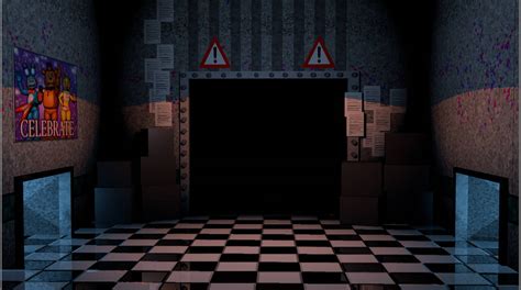 [C4D] FNaF 2 Office WIP 2 by endoskeleton2005 on DeviantArt