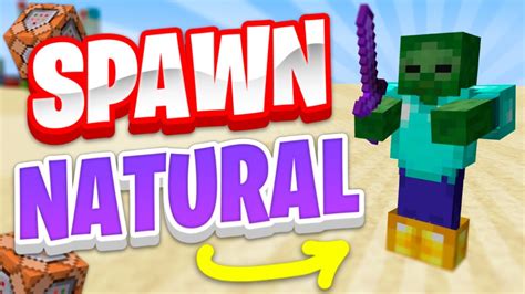 Mobs Custom Con Spawn Natural Bloque De Comandos Sin Data Packs En Minecraft 1 17 1 Youtube