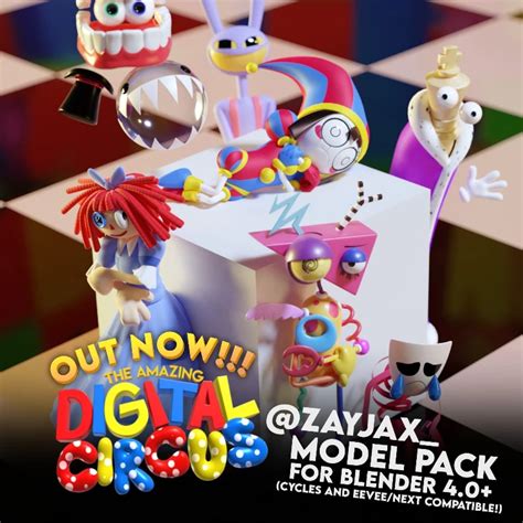 Tadc Blender Models Pack Out Now By Zayjax