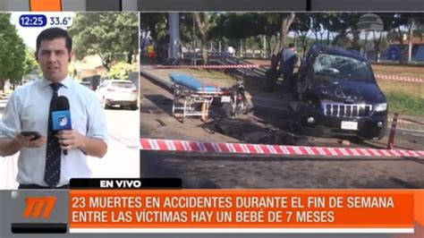 23 Muertes En Accidentes Durante El Fin De Semana Telefuturo Canal De Tv Líder Del Paraguay