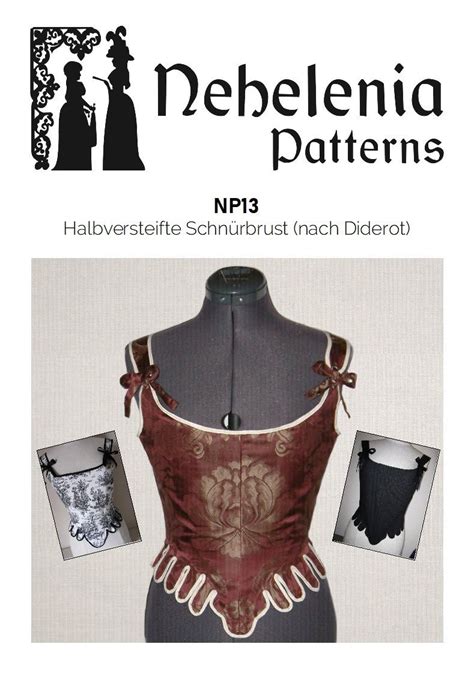 Designs Boned Underbust Corset Sewing Pattern Kaumsheana