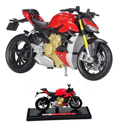 Maisto Ducati Super Naked V S Miniatura Metal Motocicletas Cuotas Sin