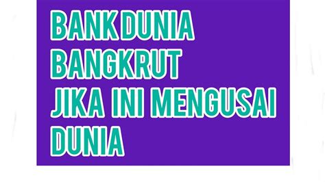 Bank Dunia Bangkrut Jika Agama Islam Menguasai Dunia Ucapan Tentara USA